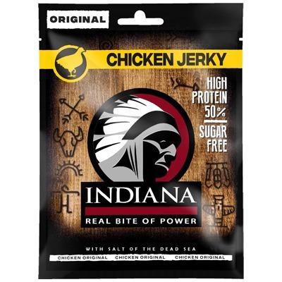 Sušené maso Indiana Jerky 25g - NATURAL - hovězí 