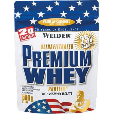 Premium Whey Protein 500g - vanilka-karamel 