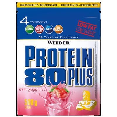 Protein 80 Plus 500g sáček - jahoda 