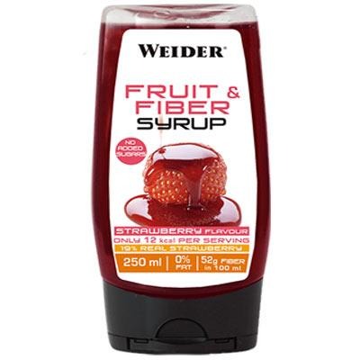 Fruit & Fiber Sirup 250ml - jahoda 