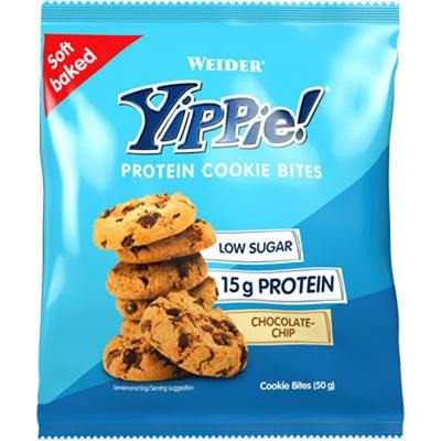Yippie! Protein Cookie Bites 50 g - vanilka-čokoláda 